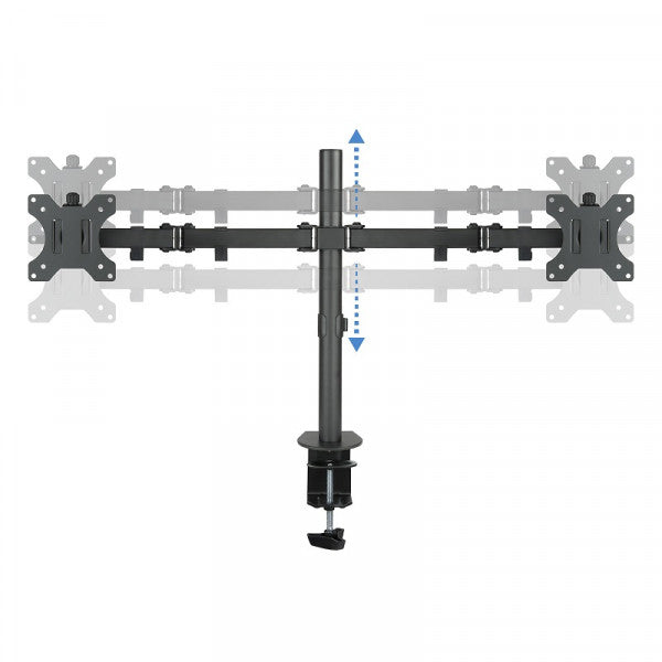 Professional Dual Monitor desk Mount Tooq DB1232TN-B Professional Dual Monitor desk Mount Tooq DB1232TN-B